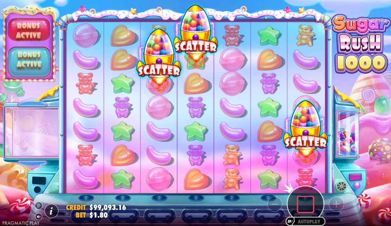 Sugar Rush 1000 Slot
