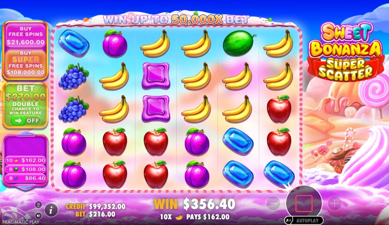 Sweet Bonanza Super Scatter Slot