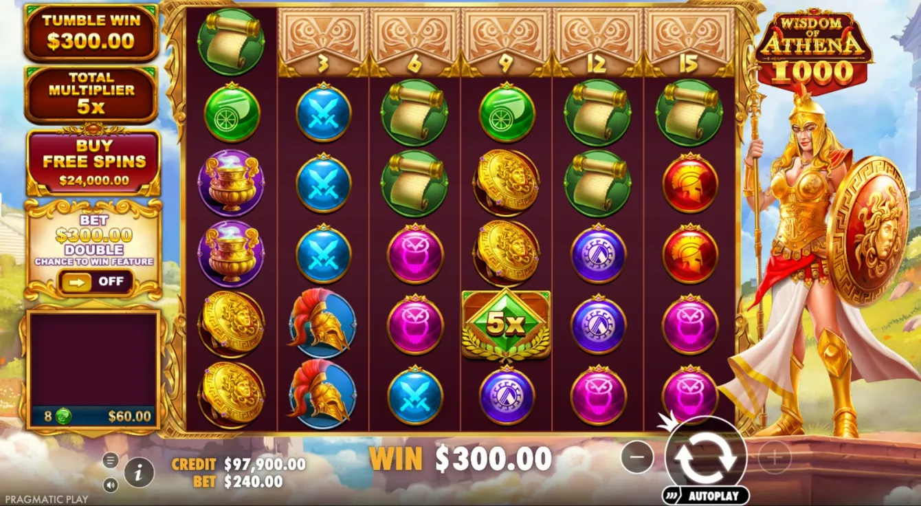Wisdom of Athena 1000 Slot