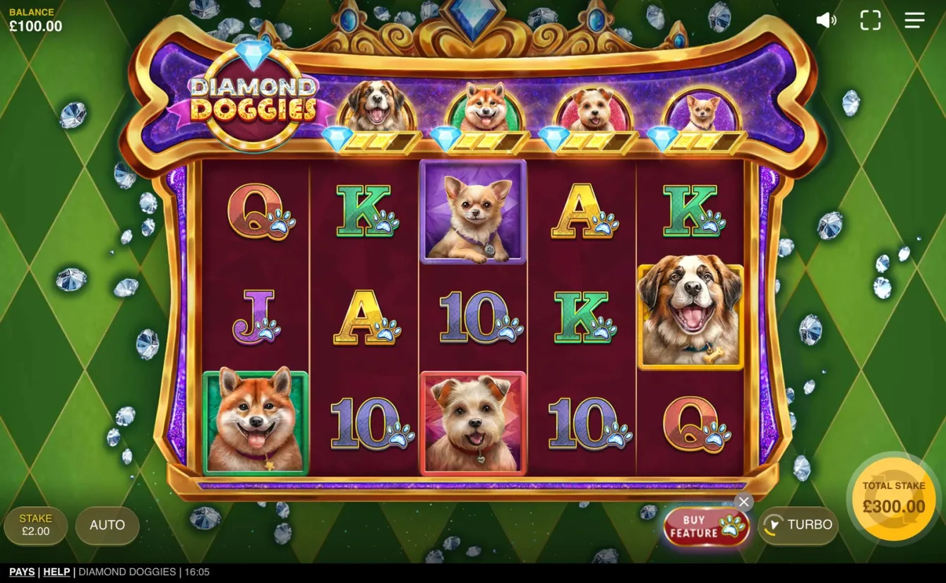 Diamond Doggies Slot