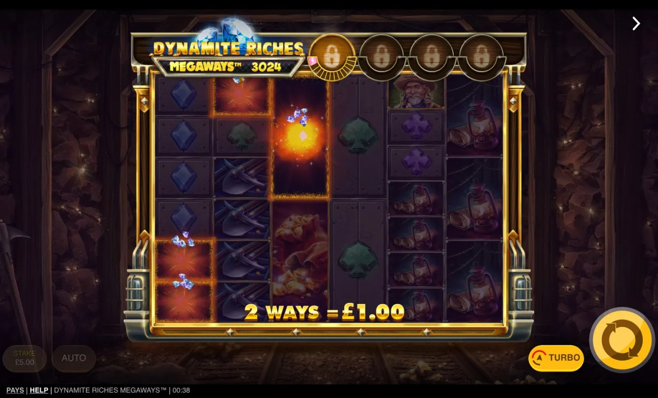 Dynamite Riches Megaways Slot