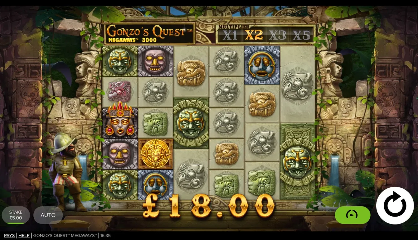 Gonzo's Quest Megaways Slot