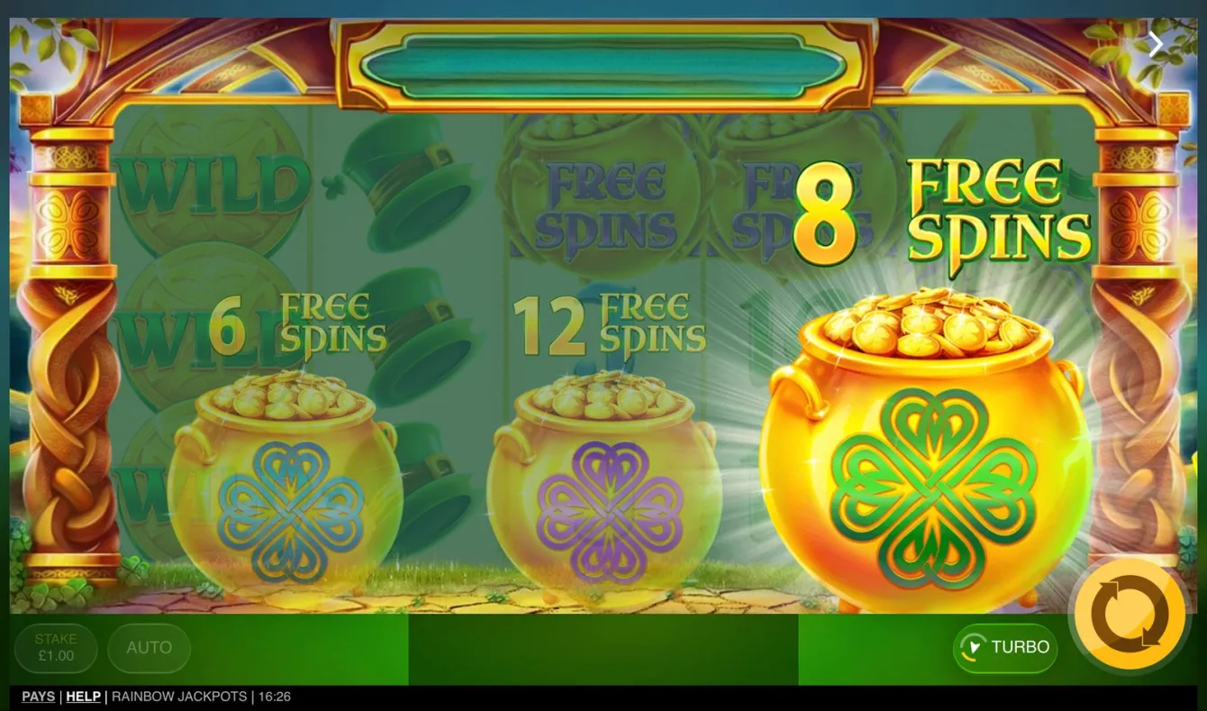 Rainbow Jackpots Slot