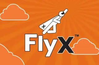 FlyX demo-gokkast van Buck Stakes Entertainment
