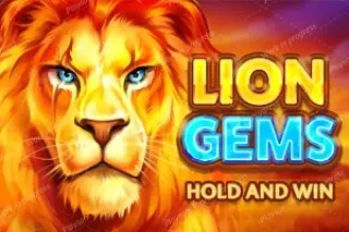 Lion Gems demo-gokkast van Playson
