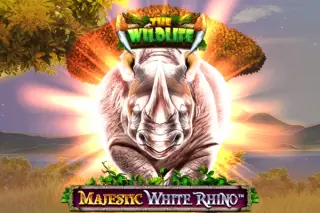 Majestic White Rhino demo-gokkast van Spinomenal