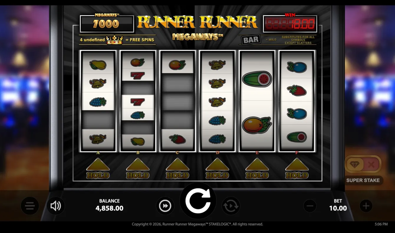 Runner Runner Megaways Slot