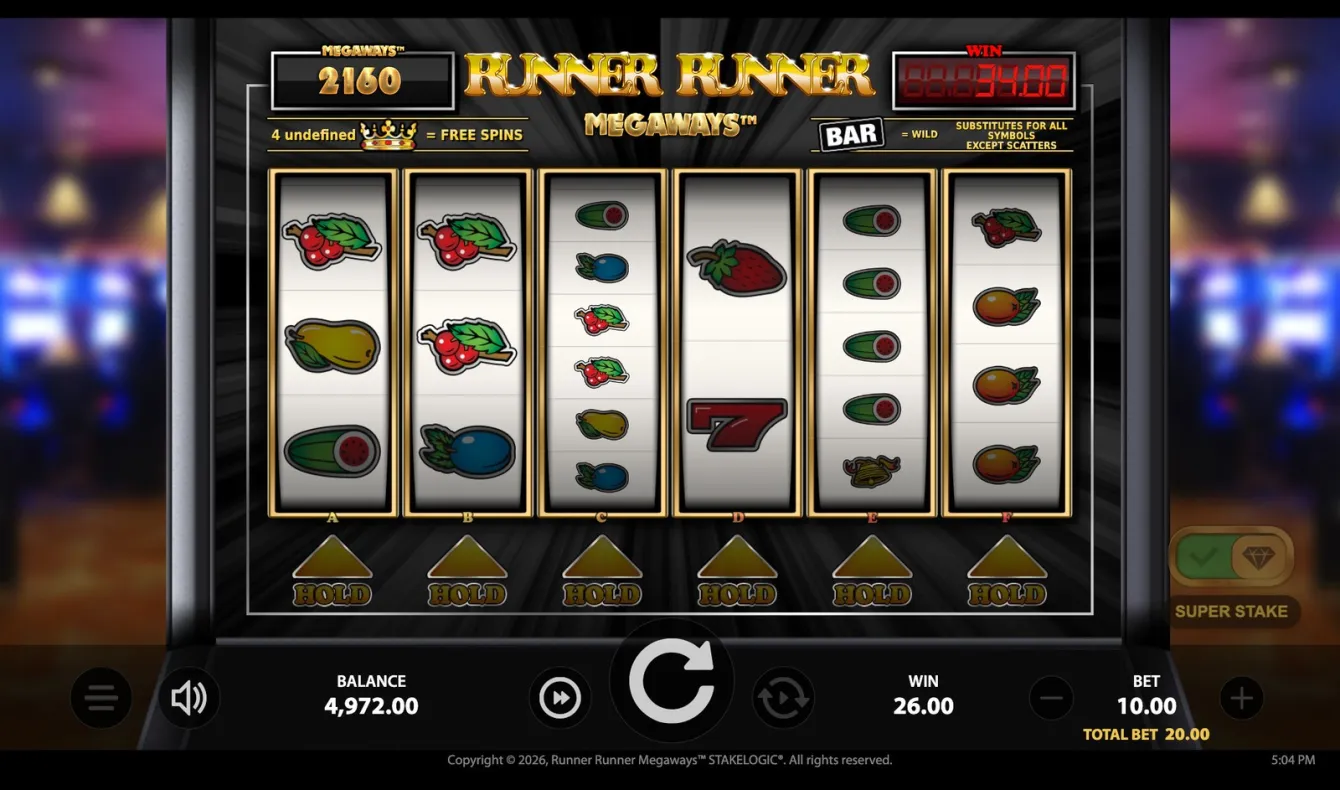 Runner Runner Megaways Slot