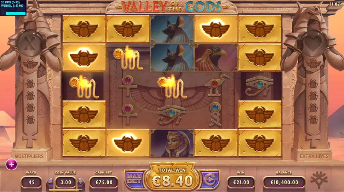 Valley of the Gods Slot