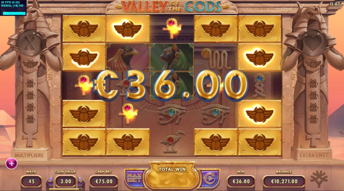 Valley of the Gods Slot